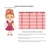 Vestido Infantil Branco C/ Borboletas Coloridas e Broche