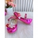 Sapatinho Pink Metalizado Jardim Encantado Luxo - Pink