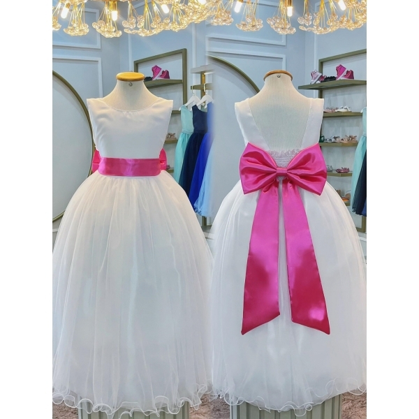 Faixa ajustável com Laço feitos de cetim várias cores para Vestidos 1 - Azul Royal