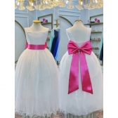 Faixa ajustável com Laço feitos de cetim várias cores para Vestidos 1 - Azul Royal