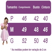 Vestido Bebê Azul Claro Com Poá e Pérolas Batizados Festas