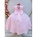 Vestido Infantil Rosa Claro Busto C/ Renda Luxo Damas Longo