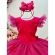 Vestido Infantil Pink Jardim das Borboletas Festas