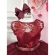 Vestido Infantil Marsala Renda e Tule C/ Brilho Damas Honra