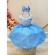 Vestido Infantil Frozen Princesas C/ Echarpe Infantil
