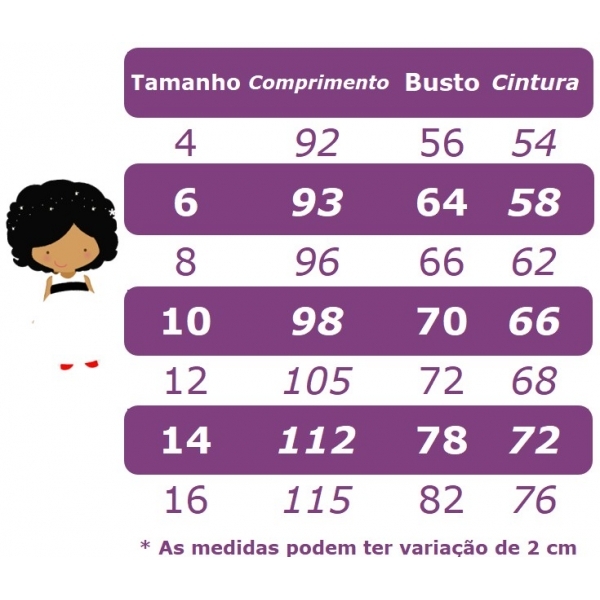 Vestido Infantil Azul C/ Renda e Saia Off White Damas Longo