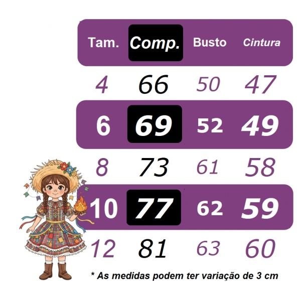 Vestido Infantil Junino Caipira Arraiá Pink Xadrez Laços