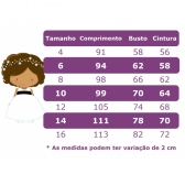 Vestido Infantil Realeza Azul Royal Renda Pérolas Festa Luxo