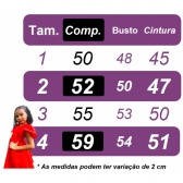 Vestido Infantil Rosa Claro Jardim Encantado Festas Luxo