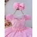 Vestido Infantil Rosa Claro Jardim Encantado Festas Luxo