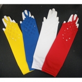 Luva Infantil Luxo Várias Cores de Tamanho Único - Amarelo