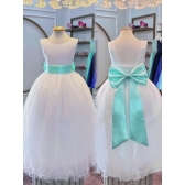 Faixa ajustável com Laço feitos de cetim várias cores para Vestidos 1 - Azul Royal