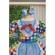 Vestido Infantil Junino Caipira Festas Xadrez Azul Colorido